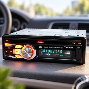 Автомагнитола Pioneer 3218 1 DIN с DVD-приводом, USB, SD, AUX и пультом ДУ