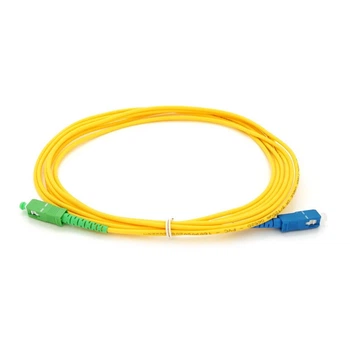 Оптичний патч-корд Voltronic YG035 SC/UPC-SC/APC, 3,0 мм, 3 м, оболонка LSZH