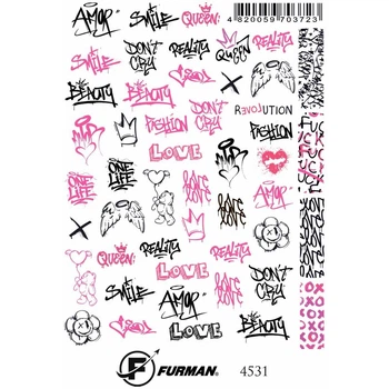 Слайдер дизайн для ногтей Furman 4531 (Арт 769)