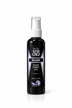 Фарба для тканини ковроліну та килимів 100 мл. - CarCare-SB Black Carpet Dye