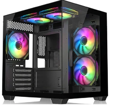 Корпус Frontier IGLOO1 F Micro ATX/Mini ITX w/USB3.0*1; USB2.0*2+ HD audio; 355*275*354мм (IGLOO1 F (275C))