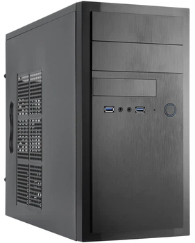 Корпус Chieftec ELOX HT-01B-OP micro ATX, чорний(TDB_01688B6715FC)