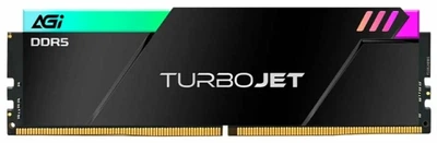 Модуль пам'яті DDR5 16Gb 6000MHz AGI TURBOJET Heatsink Black RGB, Retail (AGI6APC16UD858-SR)