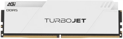 DDR5 16Gb 6000MHz AGI TURBOJET Heatsink White RGB, Retail