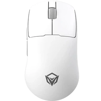 Bluetooth миша Meetion GW40 Wireless/Bluetooth/USB Rechargeable White/Gray (MT-GW40-B) UA