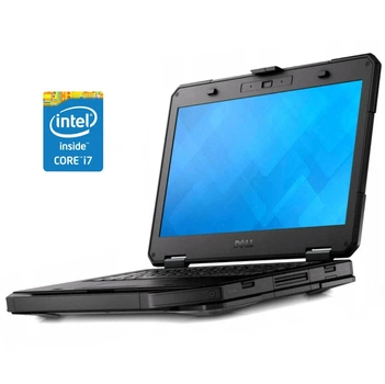 Захищений ноутбук Б-клас Dell Latitude 14 Rugged 5404 / 14" (1366x768) IPS Touch / Intel Core i7-4650U (2 (4) ядра по 1.7 - 3.3 GHz) / 8 GB DDR3 / 120 GB SSD / Intel HD Graphics 5000 / WebCam б/в