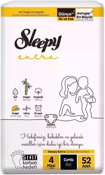Подгузники детские Sleepy Extra maxi 4 (7-14 кг) 52 шт.