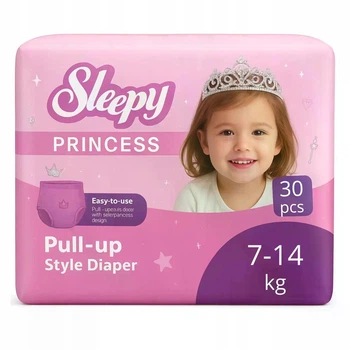 Подгузники-трусики детские Sleepy Princess maxi 4 (7-14 кг) 30 шт.