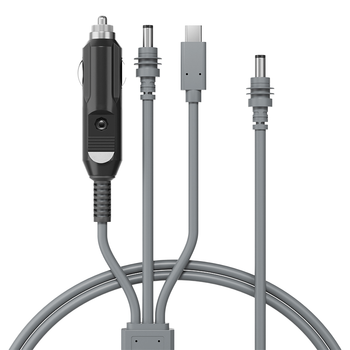 Кабель питания 3-в-1 для Starlink Mini, DC + USB-C + автомобильный адаптер MINI-PWR3IN1-01