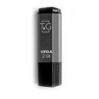 Флеш-накопичувач USB 2GB T&G 121 Vega Series Grey