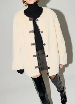 Куртка H&M 18572 Світлий бежевий M (1283)