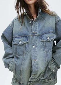 Джинсова куртка H&M 18644 Синій XS/S (1230)