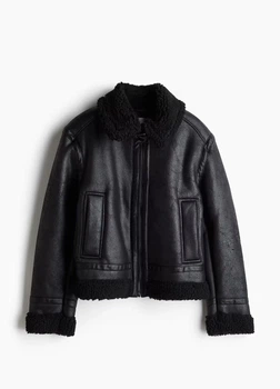 Куртка H&M 18636 Чорний L (1233)