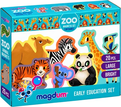 Магниты Magdum Magnetic set Zoo (ML4031-05)