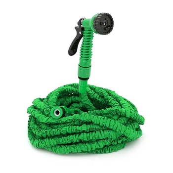 Шланг Садовий 15-45м/150ft + розпилювач, насадка на кран, Blue/Green, Box (UG-7599)