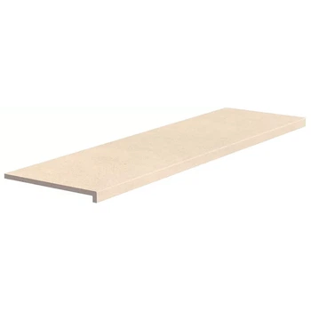 Ступенька из керамогранита Peld. Recto Essenza Sabbia C-3 бежевая 30x1200x330 мм