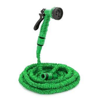 Шланг Садовий KY-150G, 5-15м/50ft, + розпилювач, насадка на кран,Green, Box (UG-40143)