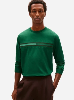 Лонгслив мужской Tommy Hilfiger 49796935 S Зеленый (1162783195)