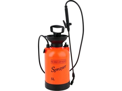 Оприскувач ручний SPRAYER 5 л, шланг 130 см, зона оброблення 3 м (0,2 MPa)