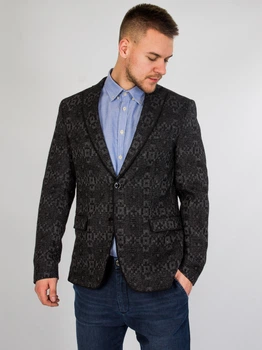 Вовняний піджак Zara 050118/010 XL (32231XL) Сірий