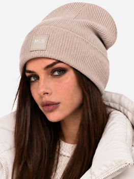 Шапка Malisa Аксель 15-1074-DX-140 54-58 Світло-бежева