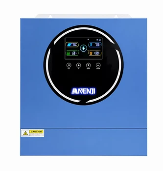 Гібридний інвертор сонячний Anenji 4200W 24V ANJ-4.2W-24V-W-Pro (4200VA/4200W, Max CH 120A, AC 120) Wi-Fi