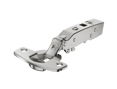 Завіса Hettich Sensys 8646i для фасадів 10-19 мм накладна з дотягувачем, кут відкривання 110 градусів нікель (9094270)