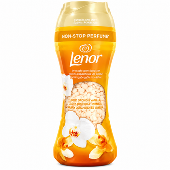 Парфюмированные гранулы для стирки Lenor Gold Orchid & Vanilla «Золотая орхидея и ваниль», 195 г