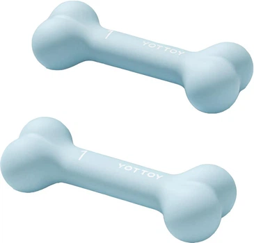 Гантелі Yottoy 2 x 1 кг, блакитні