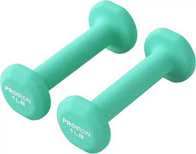 Гантели PROIRON 2 x 0.45 кг, мятные
