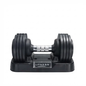 Гантель разборная Upness до 12.5 кг, черная