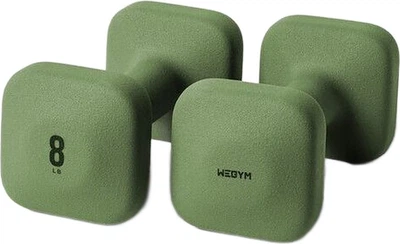 Гантели Wegym 2 x 3.62 кг, зеленые