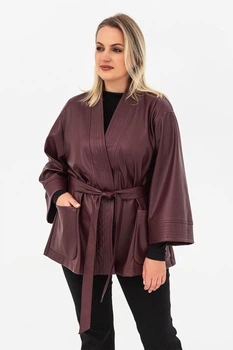 Кардиган SQUARE Бордовий 2XL/3XL (3044296)