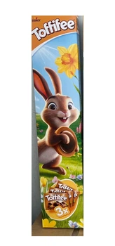 Набір цукерки в Великій коробці Великодні Stork Toffifee 3x Bunny Тофіфе висока 3х-коробки в Одній Зайчик 375г