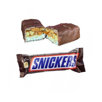 Шоколадний батончик Snickers Peanuts Caramel Снікерс молочний шоколад з карамеллю та горішками 50г