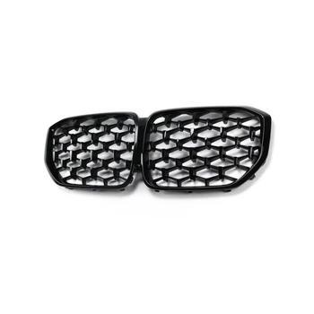 Ноздри решетки радиатора переднего бампера BMW X5 G05 2018-2022 Diamond Black