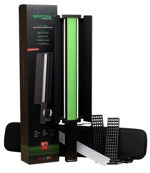 Світлодіодний жезл PATONA Premium RGB/Bi-Color 24W зі шторками стільниками та керуванням через застосунок (4055655239486)