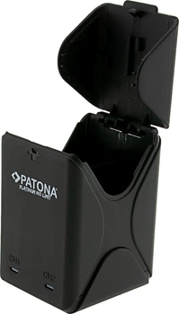 Зарядний пристрій PATONA Platinum Dual-Charger для Action Cam Life SL5 (4055655253109)