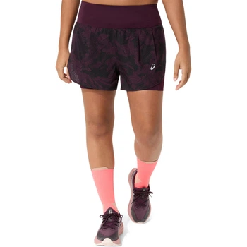 Шорти Asics ROAD ALL OVER PRINT 2-N-1 3.5IN SHORT XS фіолетовий c-2012D077-501