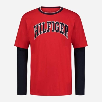 Дитячий лонгслів для хлопчика Tommy Hilfiger 226130457 134 см Червоний (1159849145)
