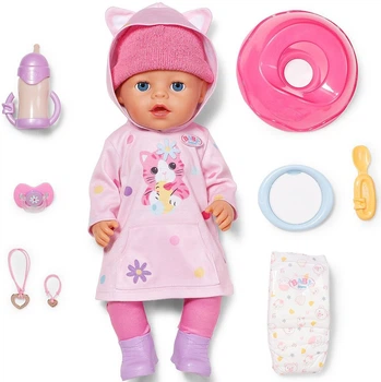 Інтерактивна лялька-пупс BABY born Емма «Click & Play» 43 см 841020 Бебі Борн