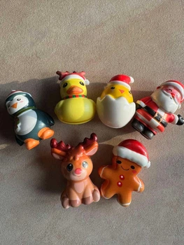 Сквіші Squishies - 6 шт - новорічні