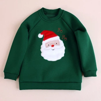 Дитячий світшот Ladan Санта 92 Зелений (FD28-SANTA-GREEN)