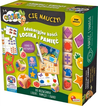 Настільна гра Lisciani Carotina Навчись грати в кості 14191 (8008324119011)