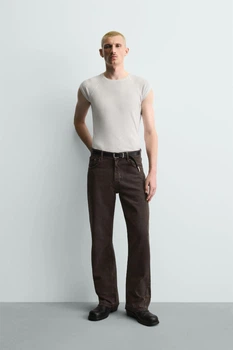 Джинси ZARA Flared Fit коричневий 0840/444/700 30