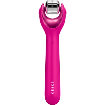 Массажер для лица GESKE MicroNeedle Face Roller 9в1 Magenta (HB0186) [176866]