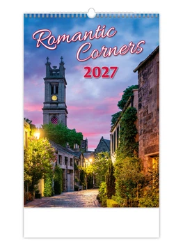 Календарь настенный 2027 HELMA 31,5 x 45 см Romantic Corners (N147-27) 8596641043534