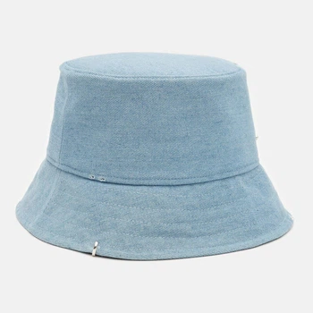 Панама джинсовая Bucket Hat Piercing Fortune 56 Голубой