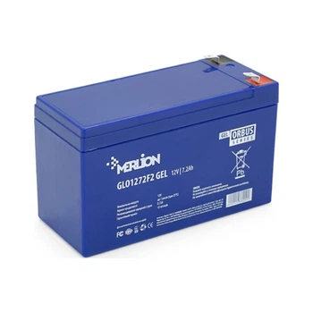 Батарея к ИБП Merlion GLO 12V 7.2Ah GEL (GLO1272F2 GEL) (351773)