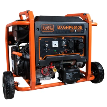 Генератор бензиновый Black+Decker BXGNP6510E 6,5 кВт Электростарт b1